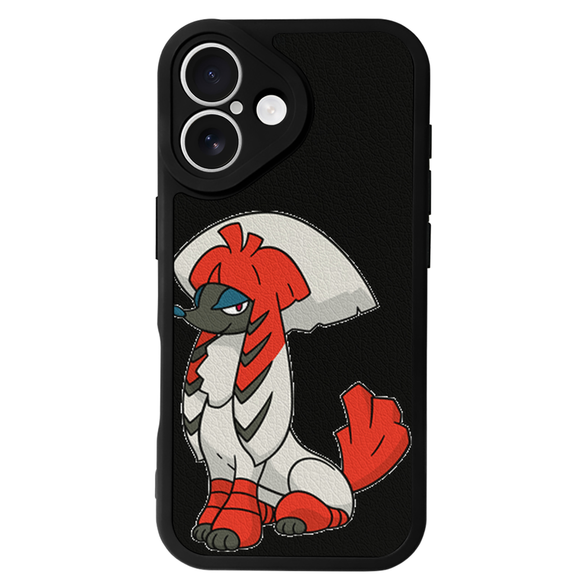 （画像用） ポケットモンスター Pokémon 【iPhone 16シリーズ対応】シリコンスマホケース（レザー調） 材質：シリコン